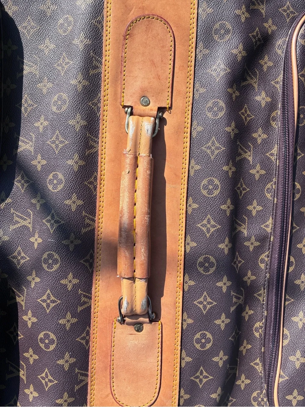 Louis Vuitton Brown Monogram Travel Garment Bag